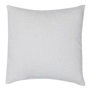 Stonewashed katoenen kussen Vivaraise Maia image-0