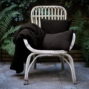 Stonewashed cotton plaid Vivaraise Maia image-1