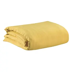 Stonewashed cotton flat sheet Vivaraise Zeff image-0