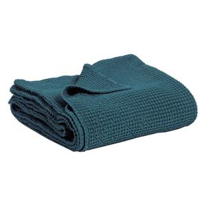 1306874000-bettuberwurf-aus-baumwolle-stonewashed-vivaraise-maia-blau-260x260-cm