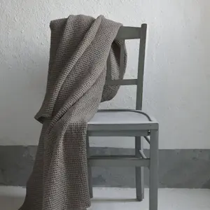 Bettüberwurf aus Baumwolle stonewashed Vivaraise Maia image-1