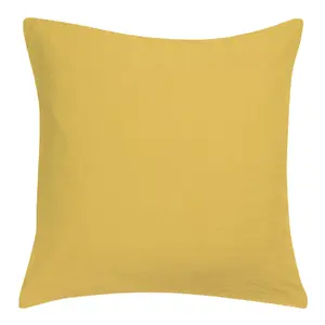 Fodera per cuscino in cotone stonewashed Vivaraise Zeff image-0