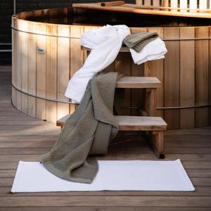 Tapis de bain uni Vivaraise Etia image-1