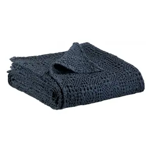 Bettüberwurf aus Baumwolle stonewashed Vivaraise Tana