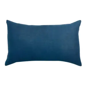 Fodera per cuscino in cotone stonewashed Vivaraise Zeff