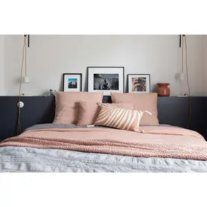 Bettdeckenbezug aus Baumwolle stonewashed Vivaraise Zeff image-1