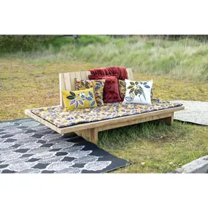 Plaid en velours Vivaraise Zazu image-1