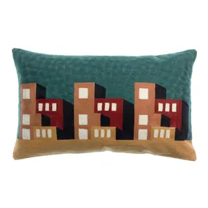 Besticktes Kissen Vivaraise Suri