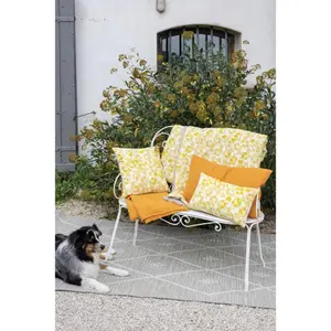 Coussin coton stonewashed Vivaraise Tana image-1