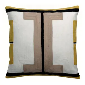 Embroidered cushion Vivaraise Cristina image-0