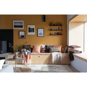 Ensfarvet plaid Vivaraise Gastounet image-1
