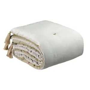 Édredon avec pompons Vivaraise Elise image-0