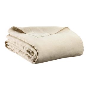 Płaskie prześcieradło lniane Vivaraise Kala