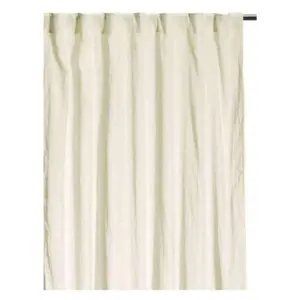 Stonewashed cotton curtain Vivaraise Zeff image-1