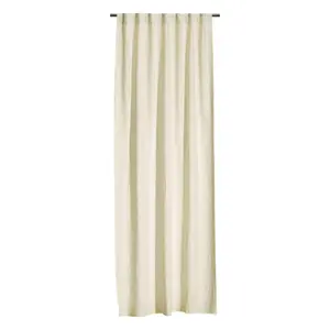 Stonewashed cotton curtain Vivaraise Zeff image-0