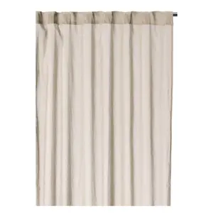 Stonewashed cotton curtain Vivaraise Zeff image-0