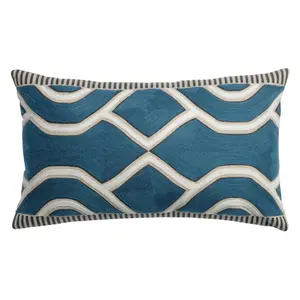 Embroidered cushion Vivaraise Johan image-0