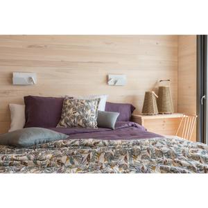 Plat laken stonewashed katoen Vivaraise Zeff image-1