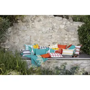 Embroidered cushion Vivaraise Romane image-2