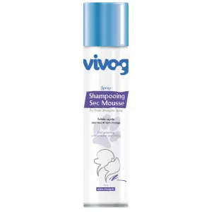 Shampoing pour chien sec mousse Vivog image-0