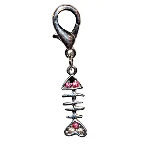 Hondenmedaille Vis Strass Vivog