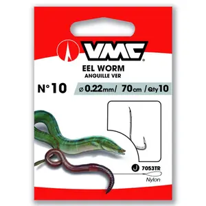 Άγκιστρο VMC EEL Worm (x10) image-0