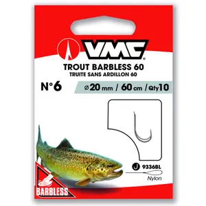 Άγκιστρο VMC Trout Barbless 60 (x10) image-0