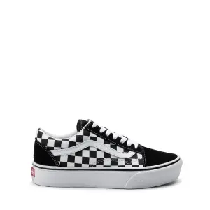 Baskets Vans Checkerboard Old Skool Platform image-0