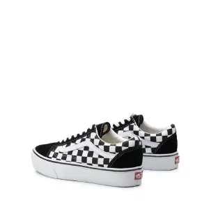 Baskets Vans Checkerboard Old Skool Platform image-3