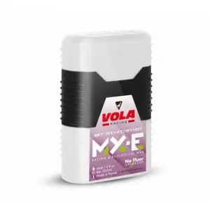 Eco-responsible ski racing wax without fluorine Vola MX-E image-0