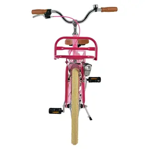 Vélo tout chemin avec porte-bagages fille Volare Excellent N3 image-4