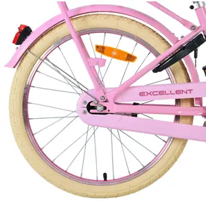Vélo tout chemin avec porte-bagages fille Volare Excellent CB image-6