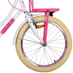 Vélo tout chemin avec porte-bagages fille Volare Excellent CB image-5