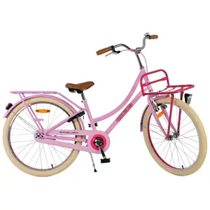 Vélo tout chemin avec porte-bagages avant fille Volare Excellent CB image-1