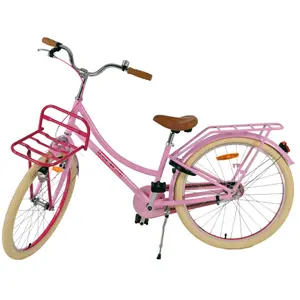 Vélo tout chemin avec porte-bagages avant fille Volare Excellent CB image-3