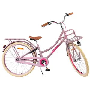 Vélo tout chemin avec porte-bagages avant fille Volare Excellent CB image-1