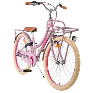 Vélo tout chemin avec porte-bagages avant fille Volare Excellent image-4