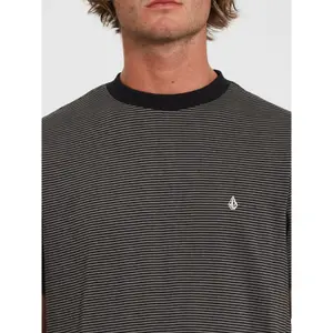 T-shirt Volcom Slated Stripe Crew image-3
