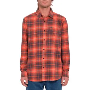 Camisa de cuadros de manga larga Volcom Caden image-1