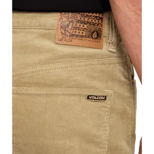 Calças de veludo com 5 bolsos Volcom Solver image-5