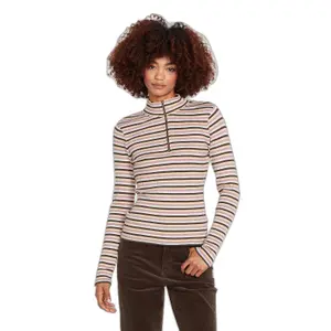 Pull carreaux femme Volcom Stone image-0