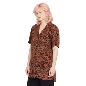 Tunika mit kurzen Ärmeln, Damen Volcom Dino Tea image-0