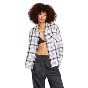 Camisa de manga larga mujer Volcom Plaid To Meet U image-1