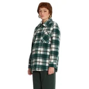 Camisola de sherpa feminina Volcom Silent image-0