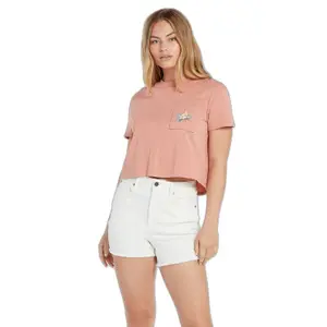 T-shirt femme Volcom Pocket Dial image-0