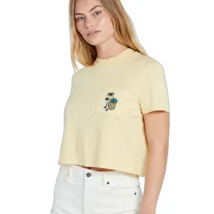 T-shirt femme Volcom Pocket Dial image-1