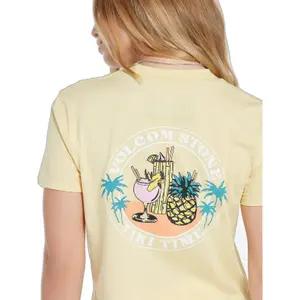 T-shirt femme Volcom Pocket Dial image-3