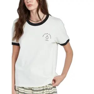 T-shirt femme Volcom Truly Ringer image-1