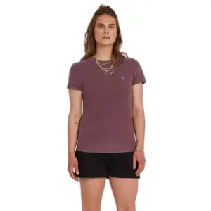 T-shirt femme Volcom Solid Stone EMB image-0