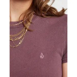 T-shirt femme Volcom Solid Stone EMB image-2